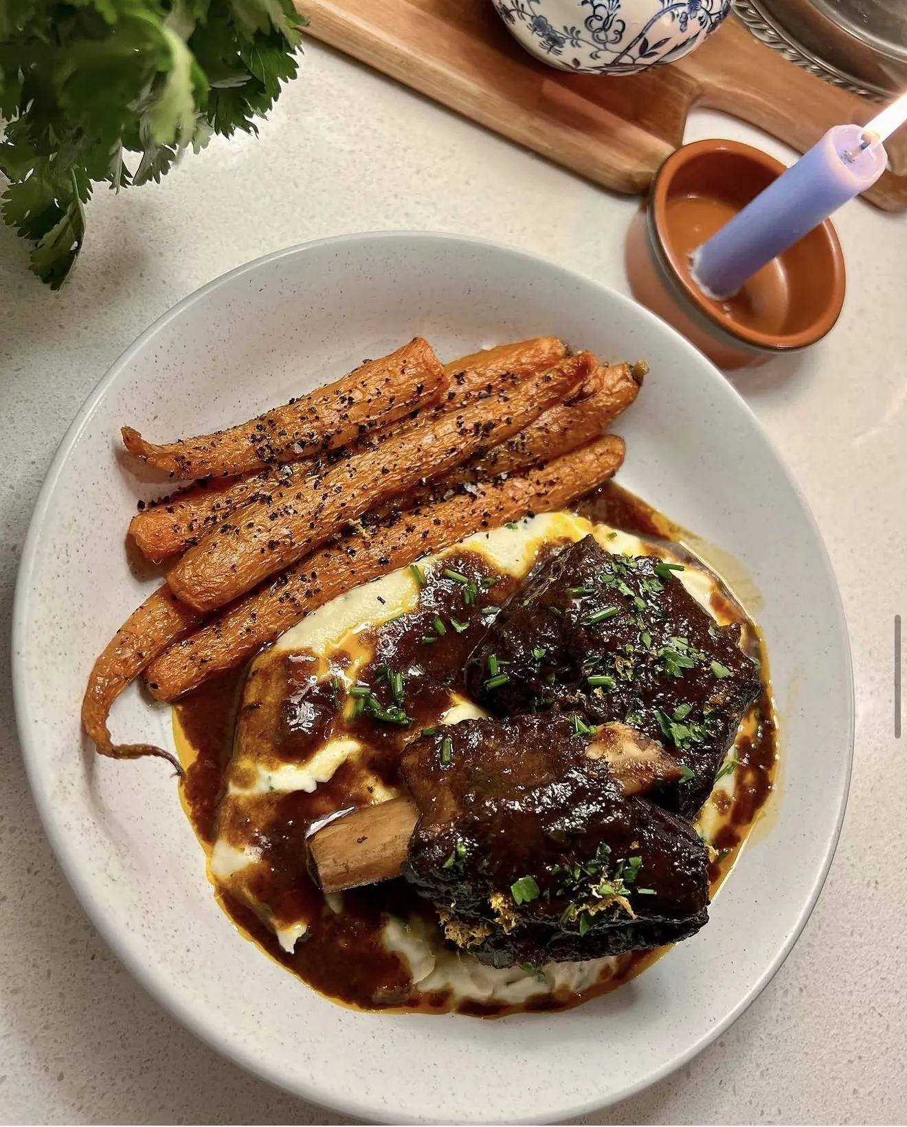 Braised Short Rib and Carrot